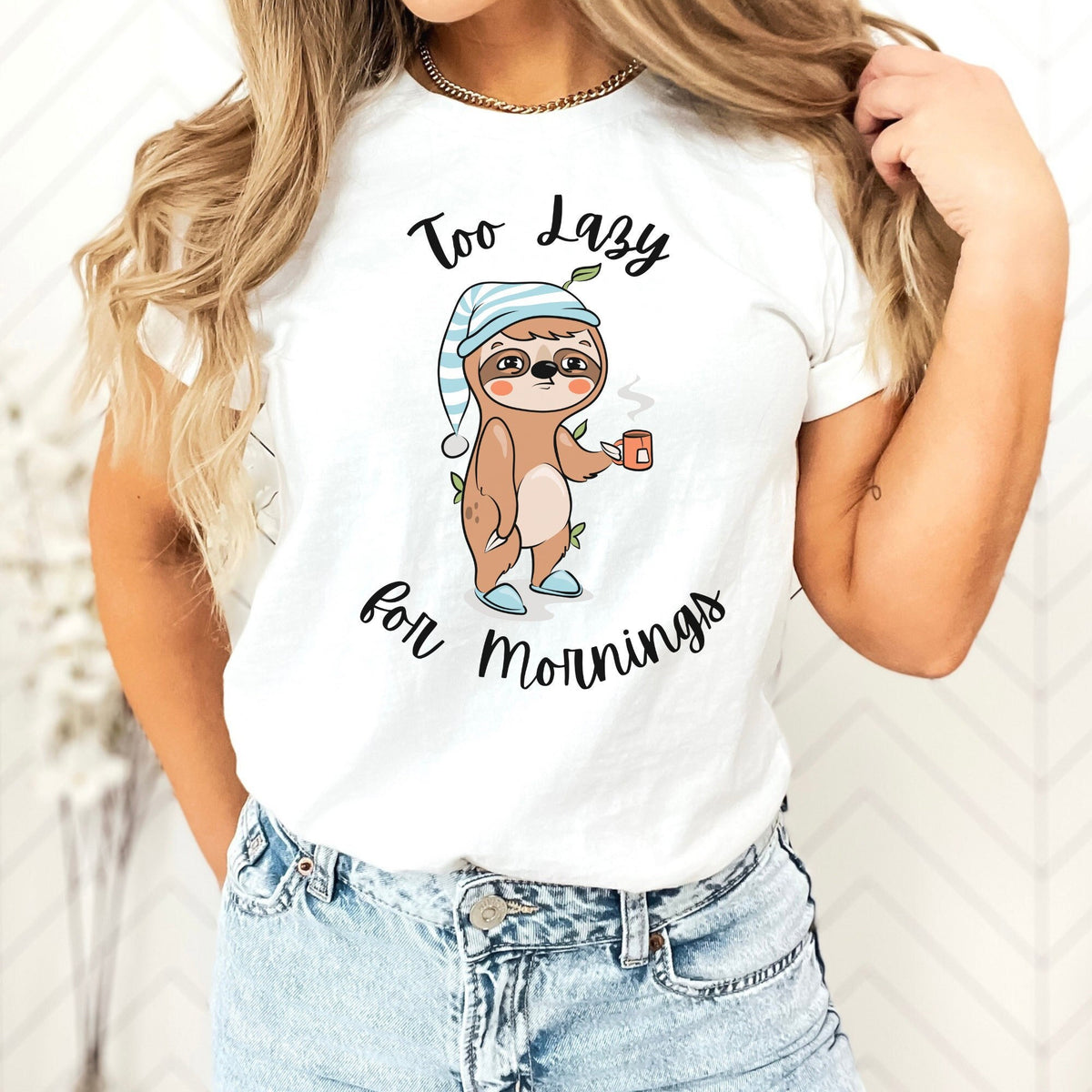 Sloth Shirt Lazy Shirt Sloth Lover Gift Funny Sloth Shirt Animal Lover Cute Sloth Shirt Sloth Gifts Sloth Tshirt Sloth Lover Shirt Graphic Tee – Warm & Stylish · Perfect For Daily Wear