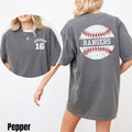 Personalized Baseball Mama Shirt with Kids Name Baseball Shirt Customized Game Day Shirt Custom Baseball Mom Shirt Graphic Tee – Easygoing Wear · Must-Have Style