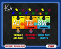 Autism Periodic Elements Png Autism Awareness Png Autism Acceptance Png Science Teacher Shirt Png Autism Ribbon Png Puzzle Piece Png Graphic Tee – Easygoing Wear · Top Pick For Any Outfit