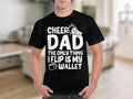 Cheer Dad TShirt Funny Dad Quote Tee Father39s Day Gift The Only Thing I Flip Is My Wallet Graphic Tee – Easygoing Wear · Must-Have Style