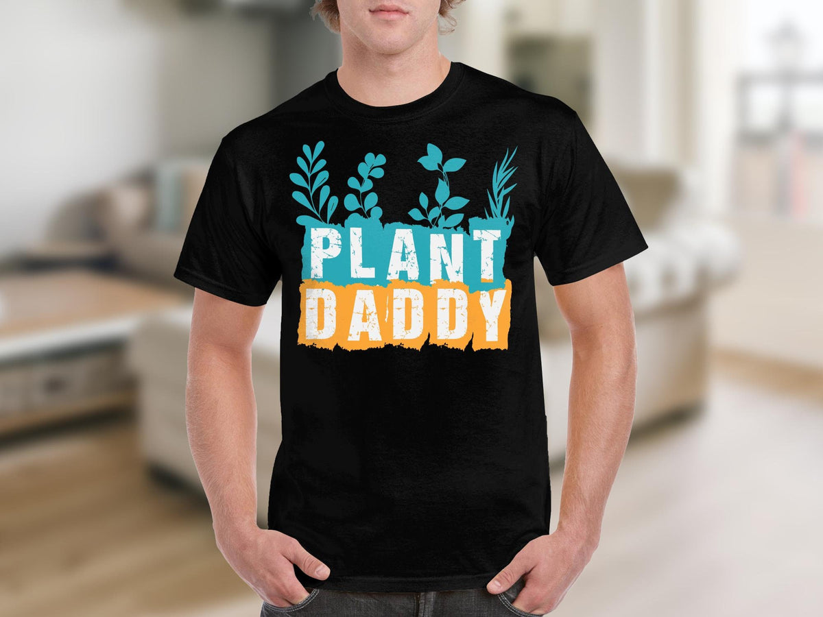 Plant Daddy TShirt Vintage Botanical Print Mens Gardening Shirt Nature Lover Gift Casual Graphic Tee Retro Style Apparel Graphic Tee – Bold Style · High-Quality Print