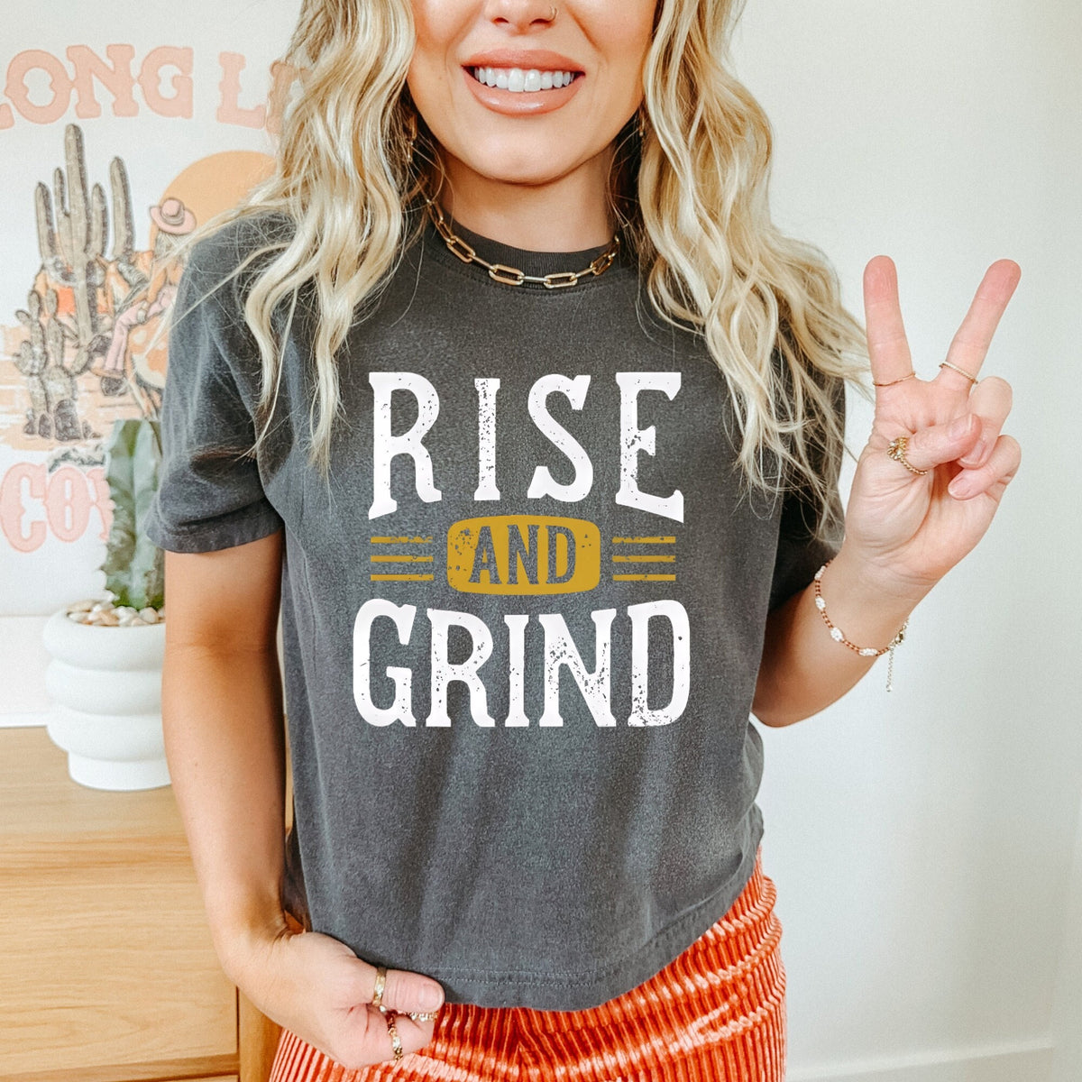 Rise and Grind Shirt Make it Happen Shirt Hustler Shirt Small Business Owner Shirt Female Empowerment Shirt Woman Up Shirt Girl Power Shirt Graphic Tee – Cozy Vibes · Perfect For Daily Wear