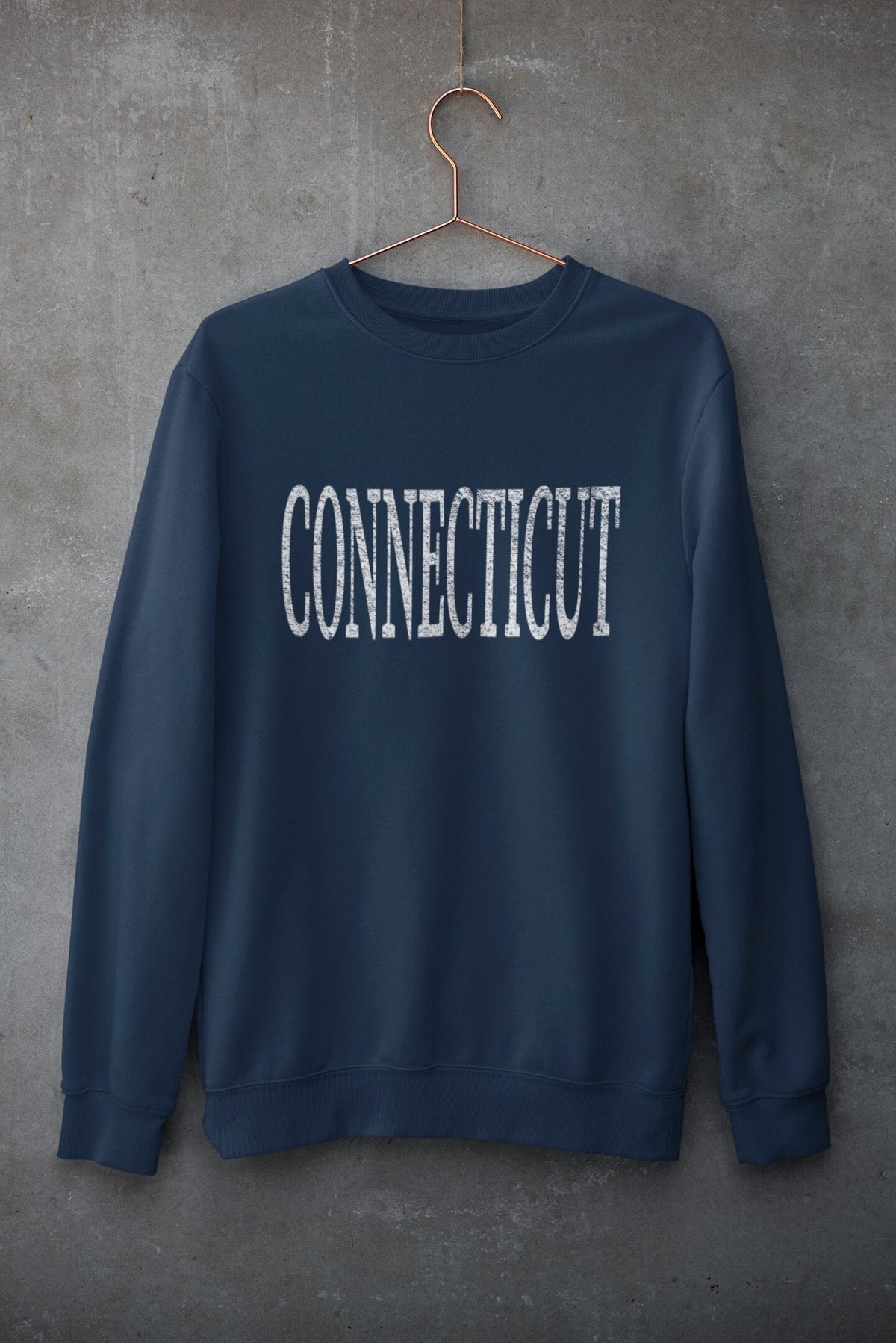 Womens Connecticut State Gift Souvenir Mens Connecticut Crewneck Sweatshirt Sweatshirt – Easygoing Wear · Great Gift For Fans