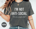 AntiSocial Funny Homebody Shirt for Introvert Antisocial Mom Ew People Social Anxiety Sarcastic Birthday Gift for HerFunny Ironic Tee Graphic Tee – Everyday Comfort · High-Quality Print