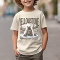 Yellowstone Bears Swimming Kids Tee Shirt Tshirt Gift Old Faithful Geyser Graphic Tee – Feel-Good Design · Great Gift For Fans