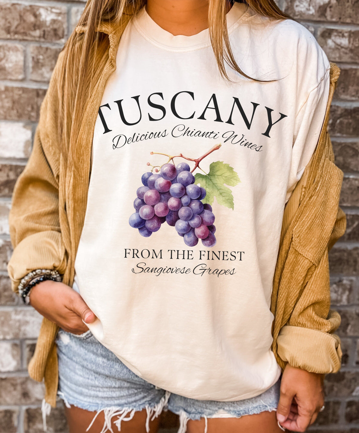 Tuscany Italy Tee Shirt Gift Chianti Wine Grapes Tshirt Graphic Tee – Premium Graphic · Top Pick For Any Outfit