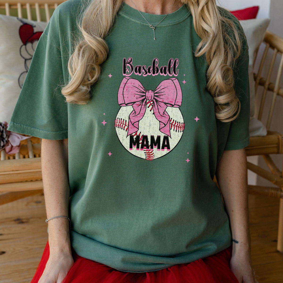 Personalized Baseball Mom Shirt Coquette Baseball Number Shirt Game Day Shirt Baseball Mama Shirt Mom Baseball Tee Mama Baseball Tee Graphic Tee – Warm & Stylish · Perfect For Daily Wear