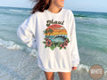 Maui Sweatshirt Retro Hawaii Crewneck Beach Sweatshirt Vintage Aloha Sweatshirt Sunset Sweatshirt Summer Sweatshirt Hawaii Surf Sweater Sweatshirt – Easygoing Wear · Great Gift For Fans