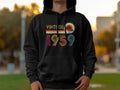 65th Birthday Gift Vintage 1959 Retro Hoodie Palm Tree Sunset Graphic Casual Unisex Apparel Throwback Style Clothing Gift Hoodie – Cozy Vibes · Top Pick For Any Outfit