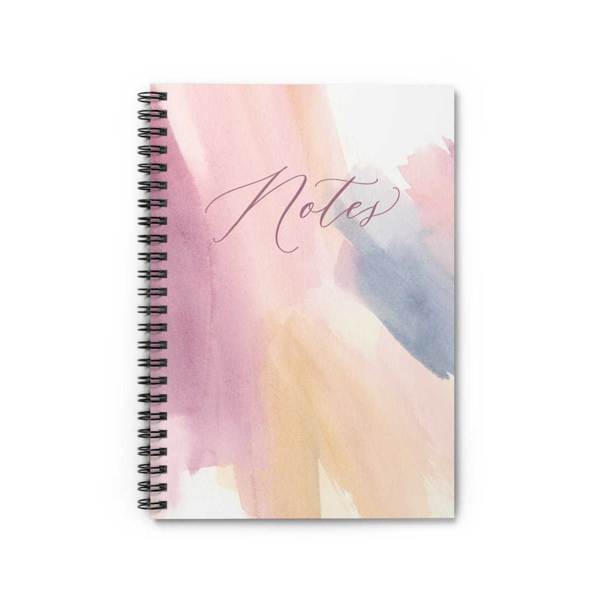 Watercolor Abstract Spiral Notebook Ruled Line Graphic Tee – Aesthetic Look · Top Pick For Any Outfit