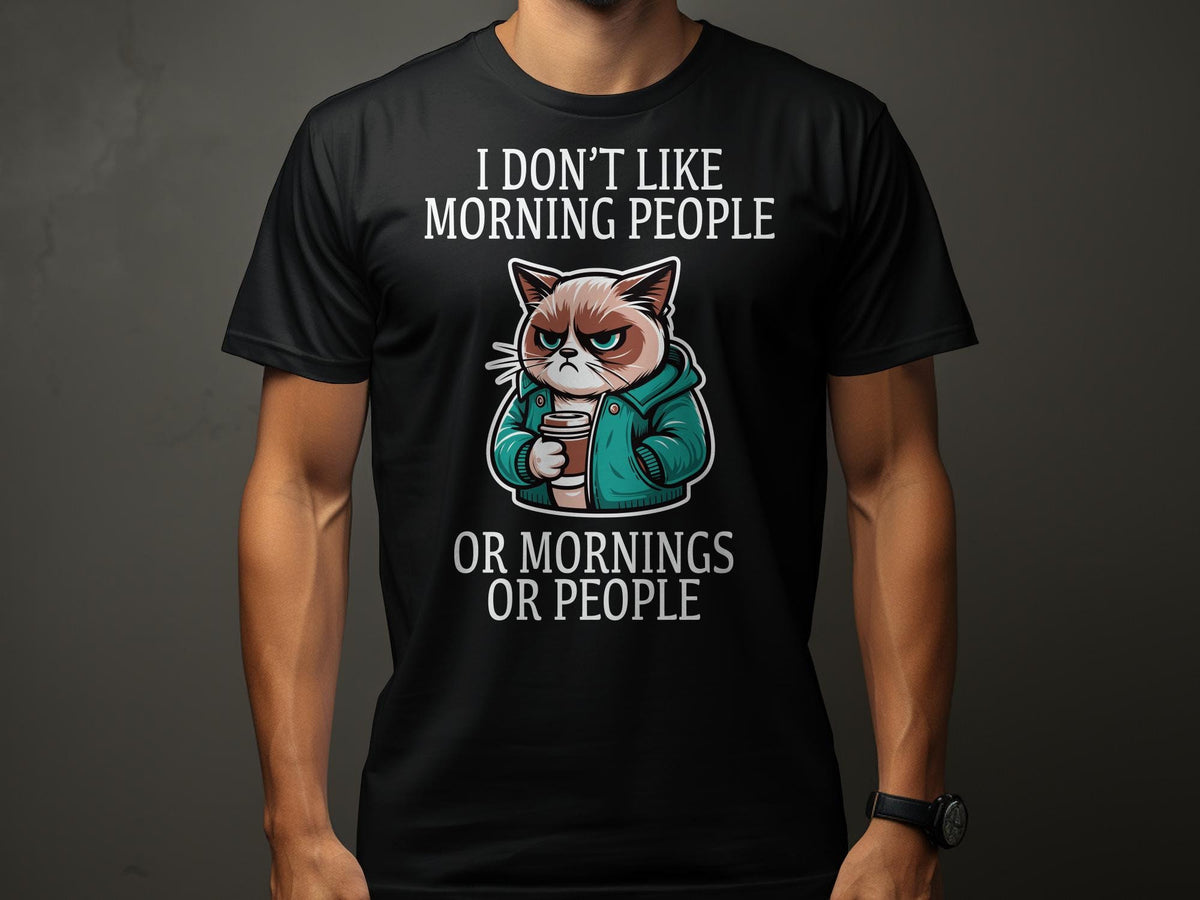 Grumpy Cat TShirt Funny Morning Coffee Cat Tee Unisex Graphic Shirt Cat Lover Gift Casual Wear Graphic Tee – Easygoing Wear · Top Pick For Any Outfit