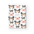 Watercolor Butterfly Journal Ruled Line Graphic Tee – Aesthetic Look · High-Quality Print