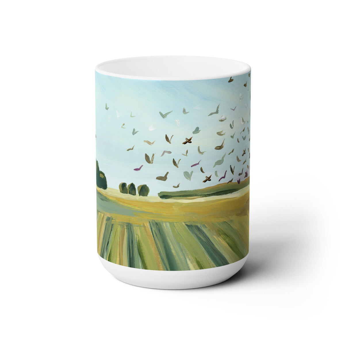 Riceland Rice Fields Ceramic Mug 15oz Graphic Tee – Easygoing Wear · Top Pick For Any Outfit