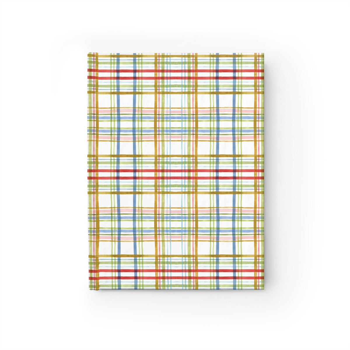 Plaid Journal Ruled Line Graphic Tee – Aesthetic Look · Great Gift For Fans
