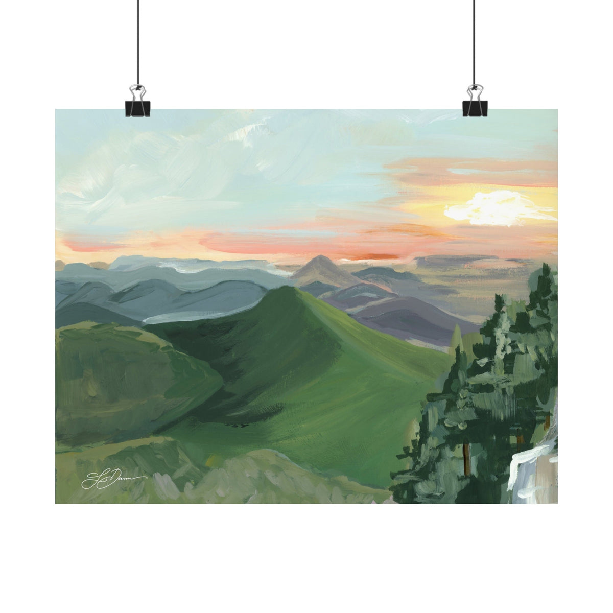 Ouachita Mountains Poster Graphic Tee – Premium Graphic · Top Pick For Any Outfit