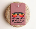 We are on a Break Teacher Shirt Teacher Life Shirt We are on a Break Shirt Gift for Summer Break Teacher Shirt Gift for Teacher Graphic Tee – Feel-Good Design · Perfect For Daily Wear