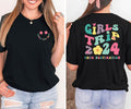 Girls Trip 2024 T Shirt Girls Vacation Shirt Custom Girls Trip Shirt Summer Vacation Shirt Matching Girls Vacation Tees Vacay Mode 2024 Graphic Tee – Warm & Stylish · Must-Have Style