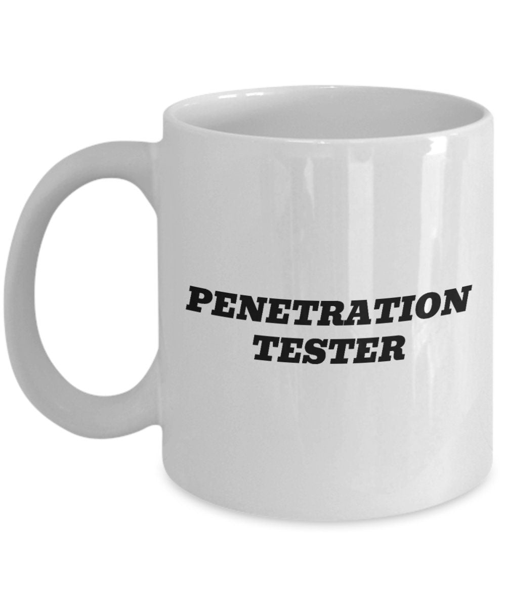 Ethical Hacker Mug Cyber Security Gift Cyber Security Coffee Mug Funny Gift Penetration Tester Graphic Tee – Easygoing Wear · Perfect For Daily Wear