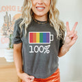 100 Gay Pride Shirt LGBTQ Shirt Queer Shirt Lesbian Shirt LGBT Shirt Gay Pride Shirt Equality Shirt Gay Pride Shirt Graphic Tee – Premium Graphic · Top Pick For Any Outfit