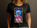 Dancing Queen Skeleton Tarot Card TShirt Aesthetic Goth Apparel Witchy Clothing Mystical Tarot Top for Women and Men Graphic Tee – Soft Feel · Trending Graphic Apparel