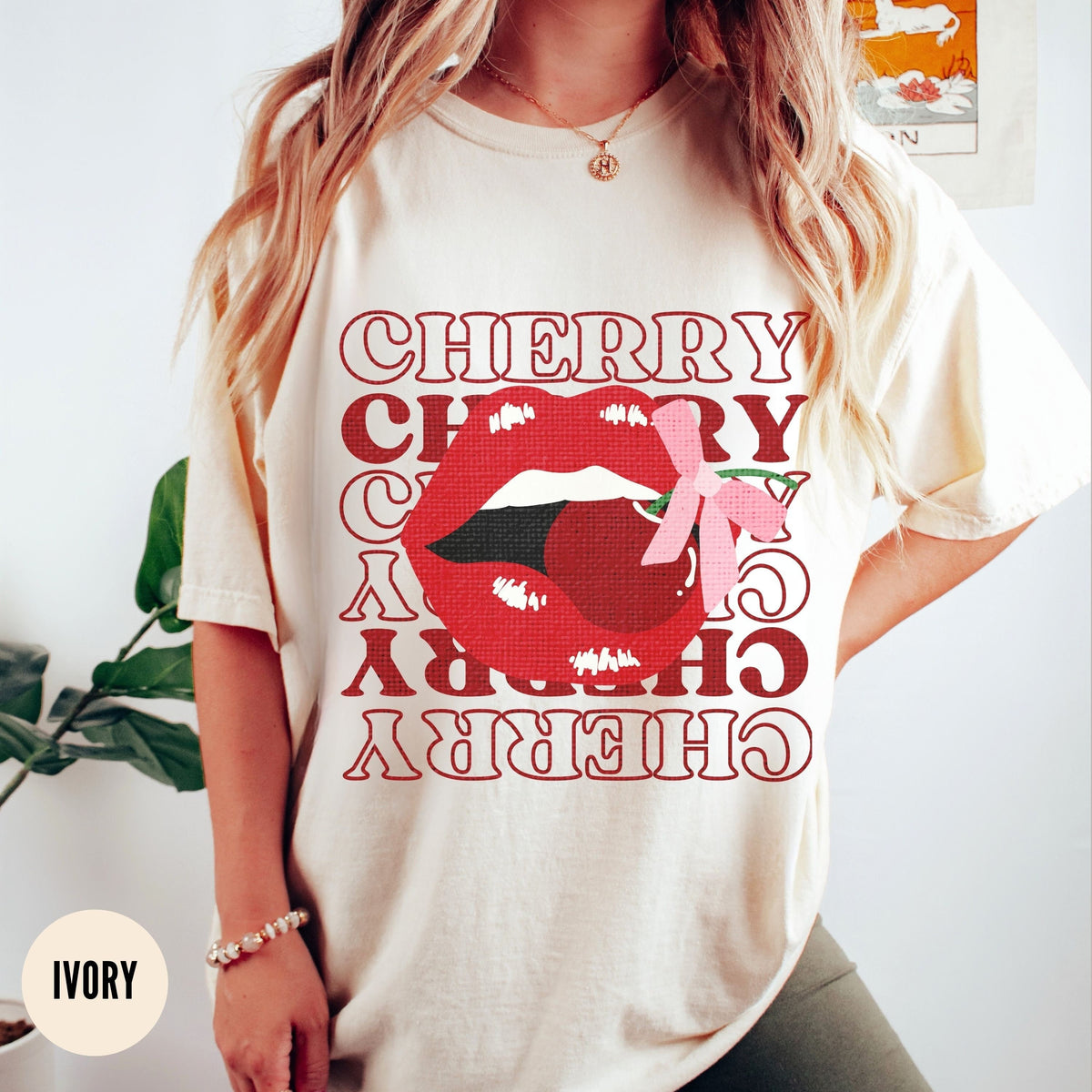 Vintage Cherry Tshirt Y2K Top Fruit Graphic Tee Preppy Stuff Shirt Gift for Girlfriend 90s Graphic Tshirt Red Coquette Shirt Bow Graphic Tee – Feel-Good Design · Great Gift For Fans