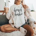 Beach Babe Shirt Beach Shirt Summer Aesthetic Clothes Gifts for Her Beach Lover Shirt Beach Vacation Shirt Vacation Shirt Graphic Tee – Aesthetic Look · Great Gift For Fans