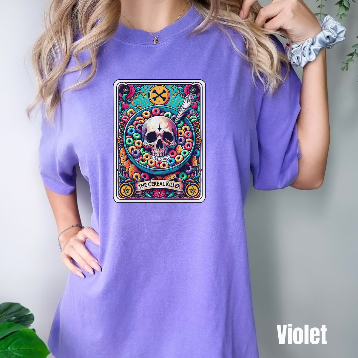 Cereal Killer Tarot Card Shirt Cereal Killer Shirt Cereal Lover Gift Breakfast Shirt True Crime Lover Adult Humor Gift Graphic Tee – Bold Style · Perfect For Daily Wear