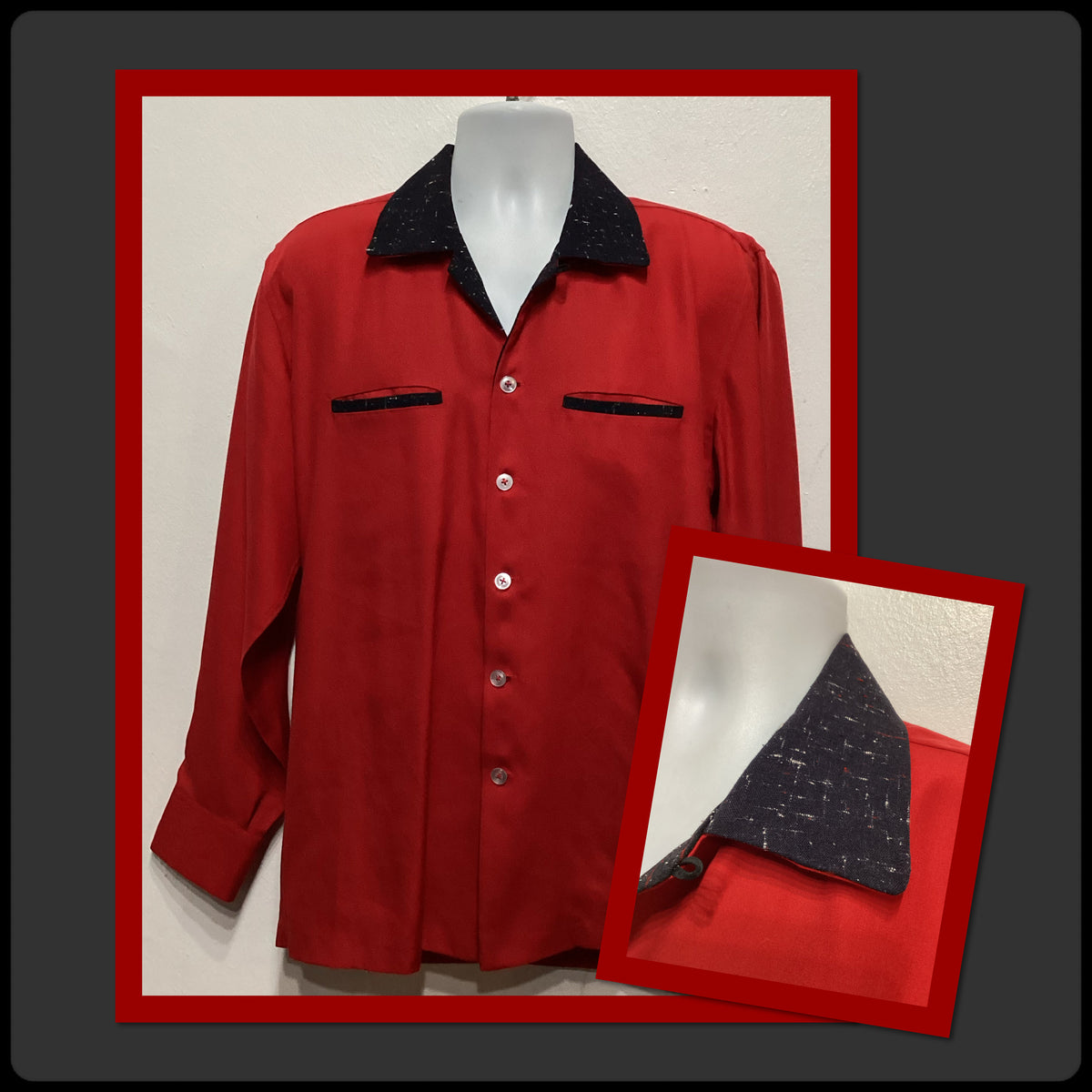 HR045 195039s vintage reproduction fleck quotRock N Rollquot shirt by Hollywood Rogue Graphic Tee – Bold Style · Perfect For Daily Wear
