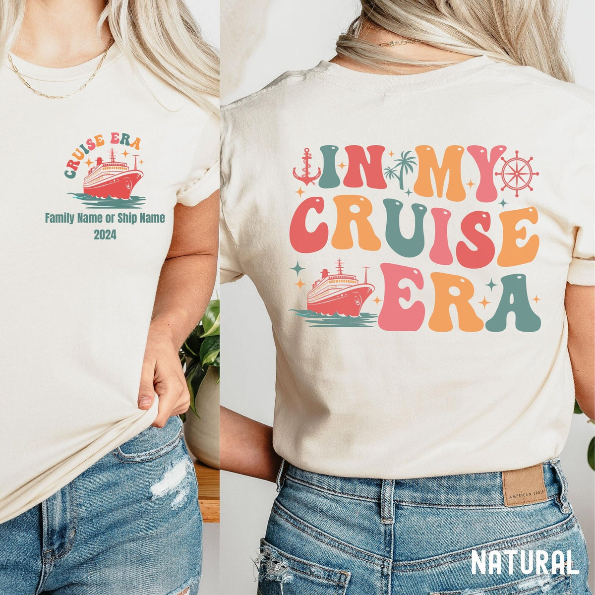 Personalized In My Cruise Era Shirt Custom Family Cruise Shirts Matching Cruise Shirts Cruise Trip Cruise Vacation Shirt Cruise Crew Graphic Tee – Easygoing Wear · Top Pick For Any Outfit