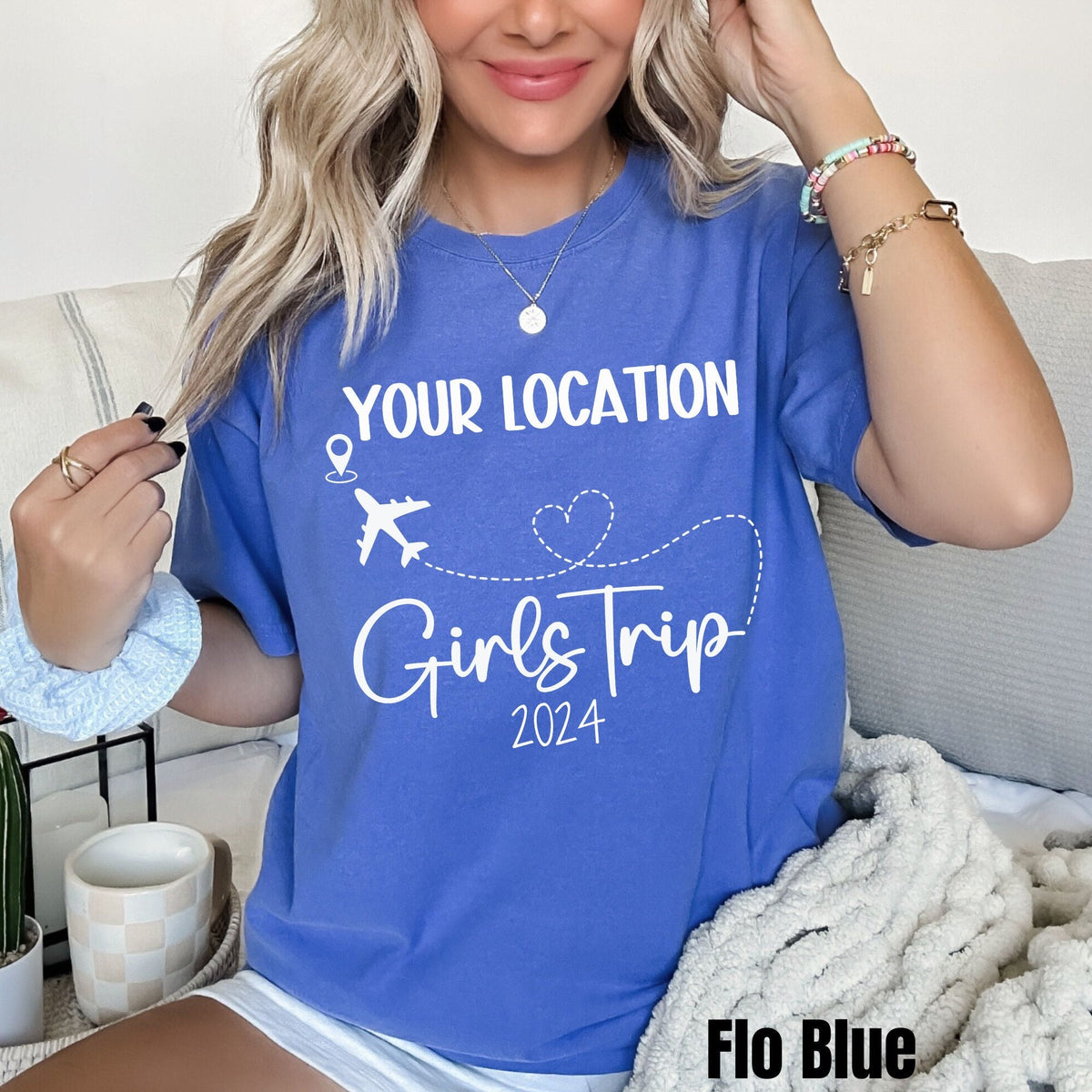 Custom Girls Trip Shirt Girls Trip Shirt Personalized Girls Weekend Shirt Matching Bachelorette Shirt Girls Trip 2024 Graphic Tee – Everyday Comfort · Great Gift For Fans
