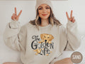 Golden Retriever Sweatshirt Life is Golden Shirt Golden Retriever Mom Sweater Dog Mama Crewneck Golden Retriever gifts Golden dog mama Sweatshirt – Aesthetic Look · Top Pick For Any Outfit