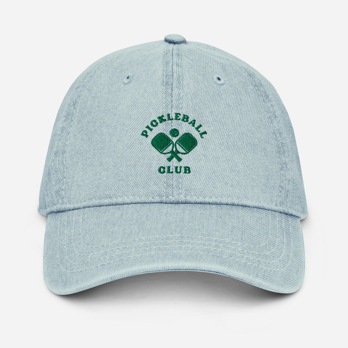 PickleBall Club Denim Hat Graphic Tee – Fan Favorite · High-Quality Print