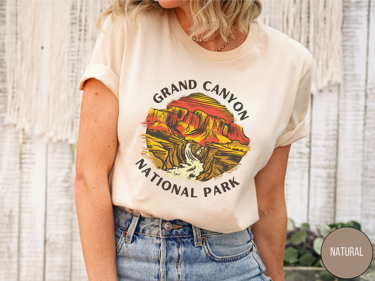 Grand Canyon National Park Shirt Arizona T shirt Vintage Desert Shirt Monument Valley Grand Canyon Hiking Gift Grand Canyon Trip Tshirt Graphic Tee – Warm & Stylish · Must-Have Style