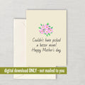 Funny Mother Printable Card Mother39s Day Card Mom Card Mother Printable Instant Download Digital Card The Best Things In Life Graphic Tee – Easygoing Wear · Top Pick For Any Outfit