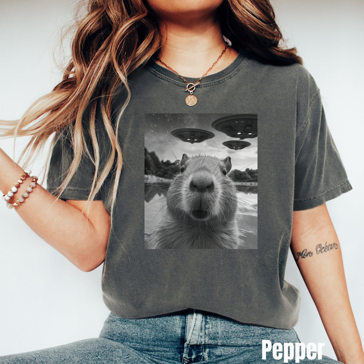Capybara Shirt Funny Capybara UFO Shirt Capybara Selfie Shirt Rodent Shirt Meme Shirt Capybara Lover Gift Weird Shirt Graphic Tee – Fan Favorite · Trending Graphic Apparel