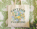 Floral Editing Day Tote Bag for Wedding Photographer or Romance Book Author Who Loves Flowers Can39t Talk I39m Editing Cozy Wildflower Tote Tote Bag – Cozy Vibes · Great Gift For Fans