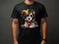 Cairn Terrier Dog Pup Jester Hat Design Dog Lover Gifts Present For Mans Best Friend Pet Gift Dog Design T Shirt Hoodie Sweatshirt Hoodie – Premium Graphic · Great Gift For Fans