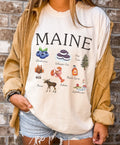 Maine Graphic Tee Shirt Tshirt Gift Pine Tree State Moose Graphic Tee – Cozy Vibes · Trending Graphic Apparel