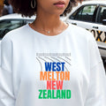 Christchurch South Island Sweatshirt West Melton Design Motivational Perfect Gift for Travelers Sweatshirt – Feel-Good Design · Trending Graphic Apparel