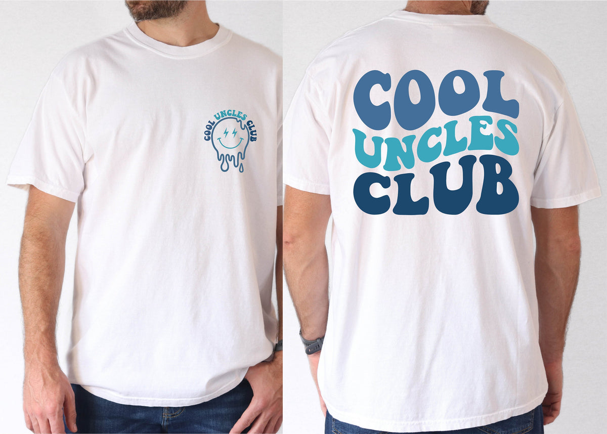 Cool Uncles Club Shirt Pregnancy Announcement Shirt for Uncle Cool Uncle Shirt for New Uncle Funny Gift for Uncle to Be Graphic Tee – Warm & Stylish · Must-Have Style