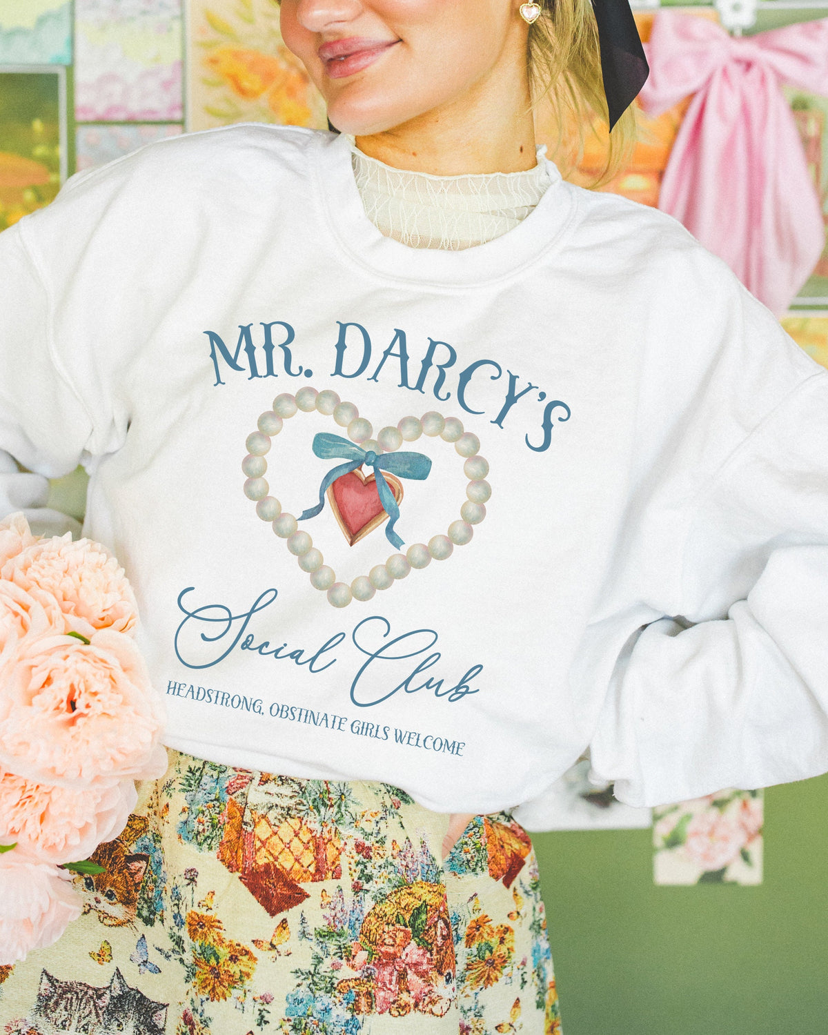 Cute Pride and Prejudice Gift for Friend Who Loves Jane Austen Mr Darcys Social Club Romance Reader Gift for Bookworm Literature Major Graphic Tee – Everyday Comfort · Must-Have Style