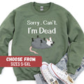 Possum Sweatshirt Possum Print Opossum Sweatshirt Opossum Lover Possum Gifts Possum Clothing Funny Opossum Sweater Opossum Owner Gift Sweatshirt – Fan Favorite · High-Quality Print
