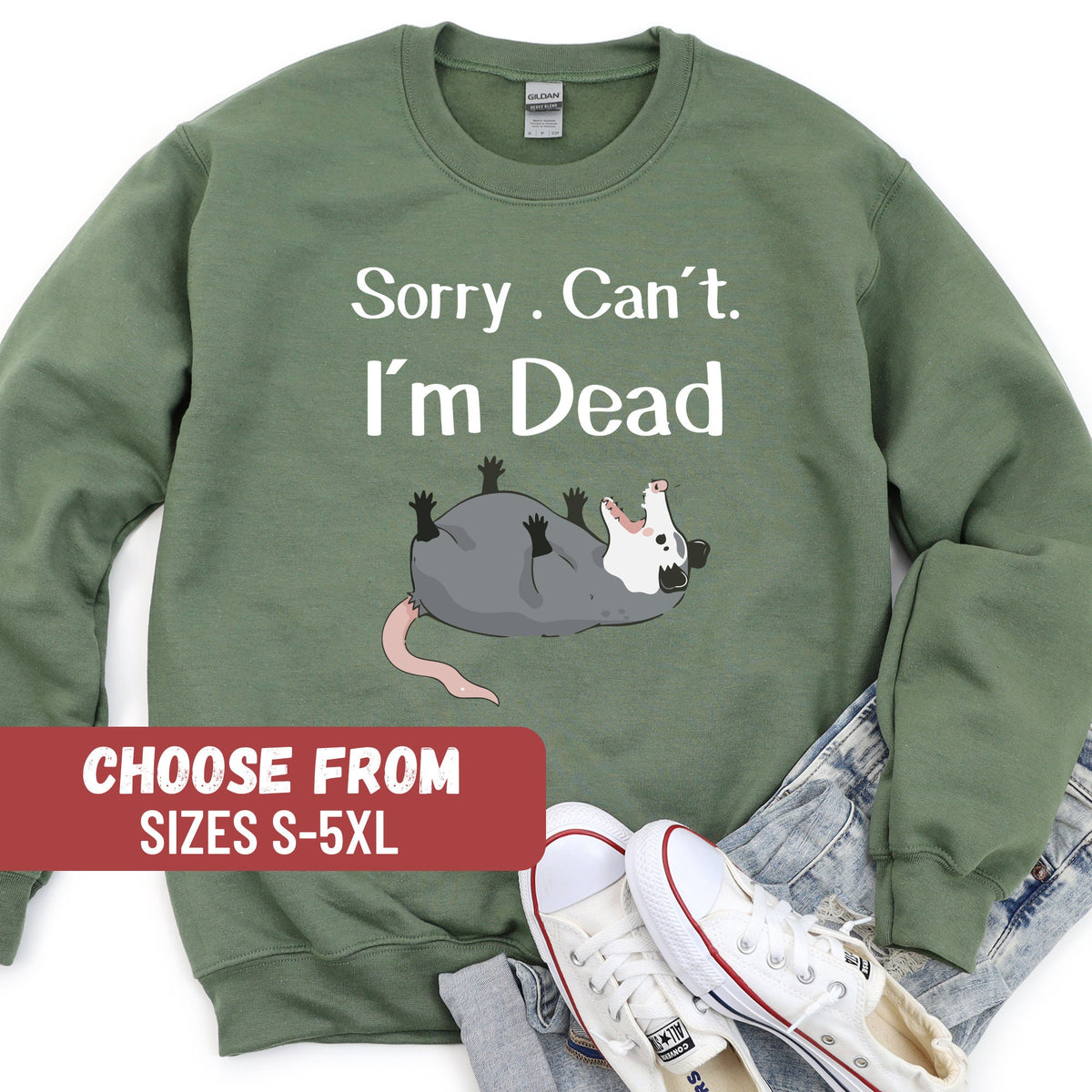 Possum Sweatshirt Possum Print Opossum Sweatshirt Opossum Lover Possum Gifts Possum Clothing Funny Opossum Sweater Opossum Owner Gift Sweatshirt – Fan Favorite · High-Quality Print