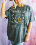 Whimsigoth History Tee Shirt for Butterfly Lover History Girls Social Club Cute Light Academia Soft Girl Style T for Her History Major Graphic Tee – Easygoing Wear · Trending Graphic Apparel