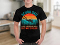 Scuba Dad TShirt Like A Regular Dad But Way Cooler Vintage Dive Graphic Tee Graphic Tee – Easygoing Wear · High-Quality Print