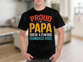 Proud Papa of A Few Dumbass Kids TShirt Funny Dad Gift Father39s Day Tee Graphic Tee – Warm & Stylish · High-Quality Print