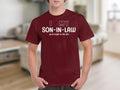 I Love My SonInLaw Funny Quote TShirt Heart Graphic Tee Family Humor Gift Graphic Tee – Cozy Vibes · High-Quality Print