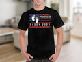 Promoted to Daddy 2022 TShirt Patriotic New Dad Gift American Flag Design Graphic Tee – Easygoing Wear · Must-Have Style