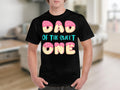 Cute Donut Lettering TShirt Day of the Sweet One Pink Donut Graphic Tee for Pastry Lovers Graphic Tee – Bold Style · Must-Have Style
