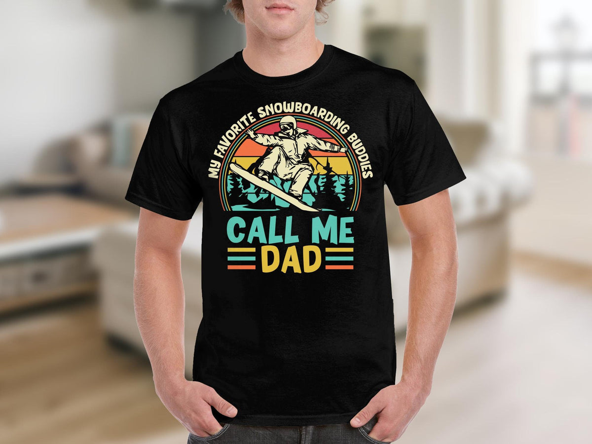 Snowboarding Dad TShirt Retro Snowboarder Graphic Tee Father39s Day Gift Cool Dad Apparel Graphic Tee – Aesthetic Look · Great Gift For Fans